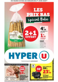 Prospectus Hyper U PARTHENAY : Spécial Italie