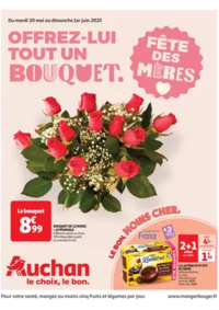 Prospectus Auchan DARDILLY : Fête des mères : offrez-lui tout un bouquet
