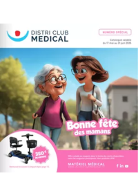 Prospectus Distri Club Médical Saint-Denis : Bonne fête des mamans