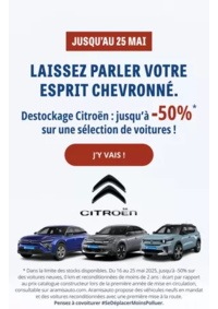 Prospectus Aramis Nantes : Destockage Citroën jusqu'à -50%