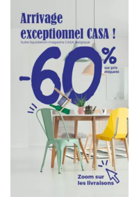 Prospectus NOZ Sedan : Arrivage exceptionnel CASA chez NOZ à -60% !