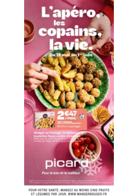 Prospectus Picard FAYET : L'apéro, les copains, la vie