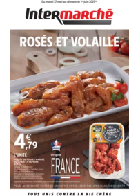 Prospectus Intermarché Super Le Creusot : S22 - R5 - ROSES/FOIRE A LA VOLAILLE