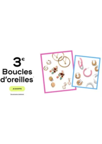 Prospectus Claire's PAU : Boucles d'oreilles