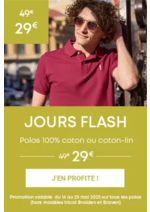 Promos et remises  : Polos homme