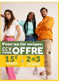 Prospectus CCV Bailleul : Pour un été unique, CCV vous offre