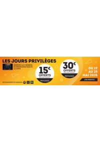 Prospectus Sport 2000 CHECY : Jusqu’à 30€ offerts rien que pour nos clients fidèles !