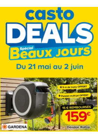 Prospectus Castorama PARIS 20 : Spécial Beaux Jours !
