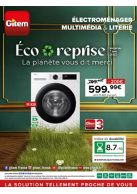 Prospectus Gitem Boué : Eco Reprise 2025