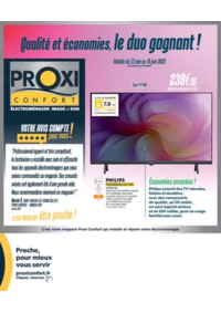 Prospectus Proxi Confort LA COTE ST ANDRE : Qualité et économies, le duo gagnant!