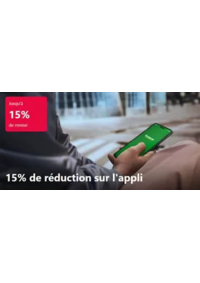 Prospectus Europcar CESSON SEVIGNE : Ce week-end, partez où vous voulez… avec jusqu’à 15 % de réduction sur votre véhicule via l’appli. L