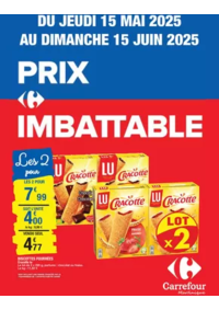 Prospectus Carrefour CRECHES SUR SAONE : Carrefour PRIX IMBATTABLE