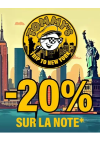 Prospectus Tommy's Café LES CLAYES-SOUS-BOIS : Tommy’s -20% de réduction