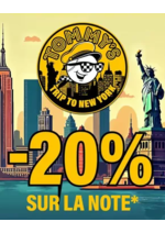 Promos et remises  : Tommy’s -20% de réduction