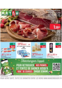 Prospectus Supermarchés Match Commercy Morelle : C'EST TOUS LES JOURS LE MARCHÉ