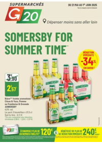 Prospectus G20 PARIS 1 Louvre : SOMERSBY FOR SUMMERTIME