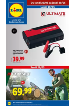 Prospectus  : Accessoires automobile, jeux, salle de bain…et bien plus encore chez Lidl !