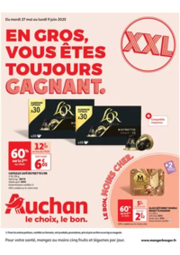 Prospectus Auchan SÈTE : XXL : En gros, vous êtes toujours gagnant