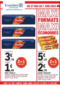 Prospectus E.Leclerc Express Sézanne : Maxi Format Maxi Economies