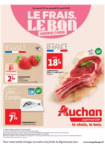 Prospectus Auchan Supermarché : Les prix bas qui font du bien au quotidien