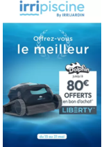 Prospectus irrijardin : Profitez d'offres exceptionnelles pour préparer votre été