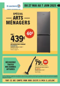 Prospectus E.Leclerc ST MEDARD EN JALLES : ARTS MENAGERS DÉTÉ