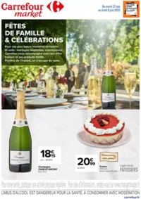 Prospectus Carrefour Market CORPEAU : FETES DE FAMILLE ET CEREMONIES: DECOUVREZ NOS OFFRES