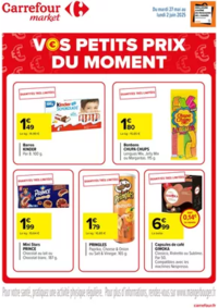Prospectus Carrefour Market TENCE : LES PETITS PRIX DU MOMENT !