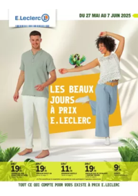 Prospectus E.Leclerc POITIERS : TEXTILE - MOIS GAGNANT