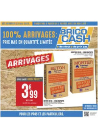 Prospectus Brico Cash CHÂTEAU D'OLONNE : 100% ARRIVAGES