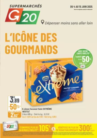 Prospectus G20 CARAMAN : L’ICÔNE DES GOURMANDS