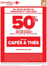 Prospectus Carrefour : OPERATION BON D’ACHAT SUR CAFES & THES