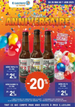 Prospectus E.Leclerc : Prospectus anniversaire