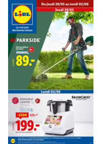 Prospectus Lidl CASTELSARRASIN : Retrouvez notre nouvelle collection mode et outils de jardinage ce jeudi 29 mai chez Lidl