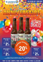 Prospectus E.Leclerc : ANNIVERSAIRE