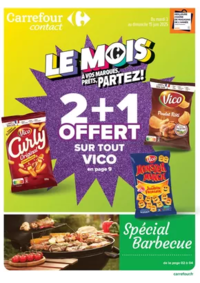 Prospectus Carrefour Contact VEYRE MONTON : SPÉCIAL BARBECUE !