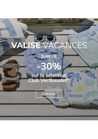 Prospectus VERTBAUDET THIAIS : Valise vacances