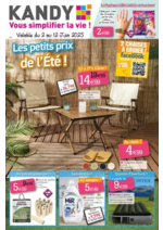 Prospectus KANDY : Les petits prix de l'été !