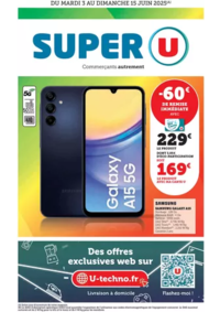 Prospectus Super U VILLEBOIS LAVALETTE : Catalogue SUPER U