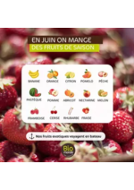 Prospectus Biomonde : Juin fruits & legumes