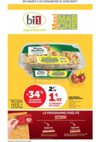 Prospectus Maximarché Bligny sur ouche : Catalogue Maxi MARCHÉ
