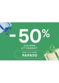 Prospectus Passion Beautés Saintes : Fête des Pères : -50% sur votre deuxième produit !