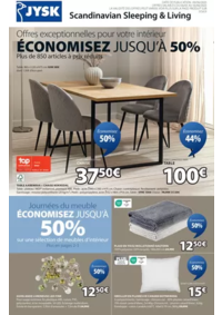 Prospectus Jysk COSNE-COURS-SUR-LOIRE : Offres exceptionnelles