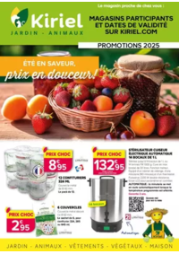 Prospectus Kiriel AUMALE : Eté saveur, prix en douceur !