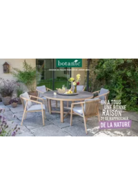 Prospectus botanic La Fouillouse : DOSSIER DE PRESSE MOBILIER DE JARDIN 2025
