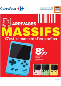 Prospectus Carrefour Market AUTERIVE 89 route de Toulouse : ARRIVAGES MASSIFS