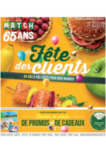 Prospectus Match : La Fête des clients
