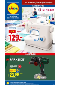 Prospectus Lidl SAINT LOUIS : Cuisine, salle de bain, matériels créatifs… Équipez-vous chez Lidl à petits prix !