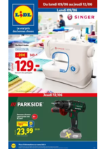 Prospectus Lidl : Cuisine, salle de bain, matériels créatifs… Équipez-vous chez Lidl à petits prix !