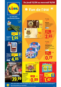 Prospectus Lidl SAINT LOUIS : Chez Lidl, profitez de prix réduits sur les produits de votre quotidien !